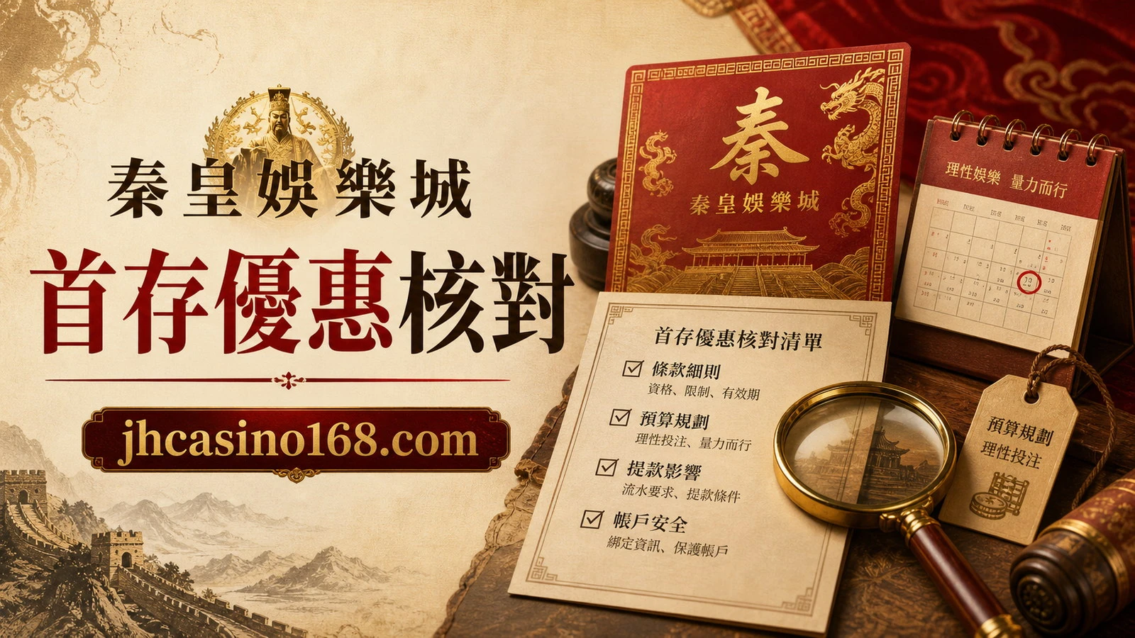 首存活動前檢查主題圖，協助讀者先確認資訊與下一步