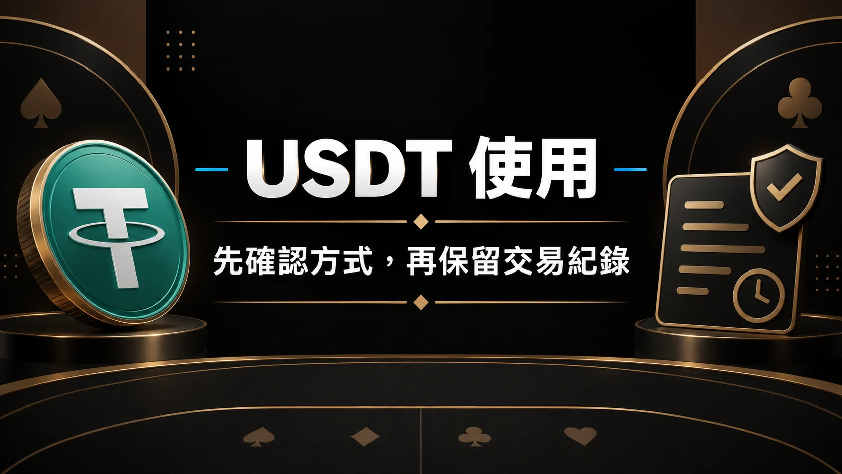 USDT娛樂城使用前檢查：交易方式、紀錄與風險提醒