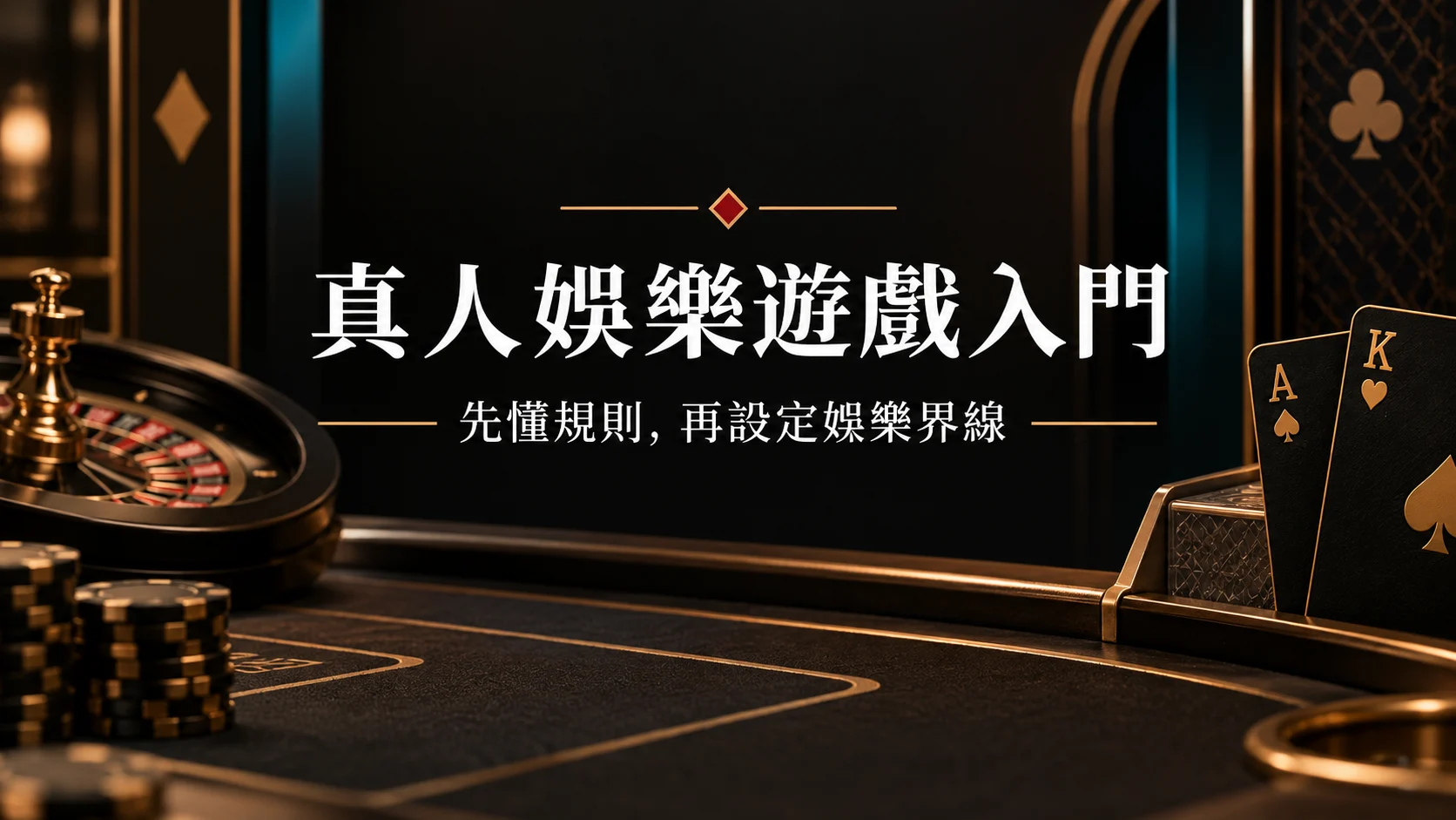 真人娛樂遊戲入門：百家樂、輪盤與骰寶先看哪些規則