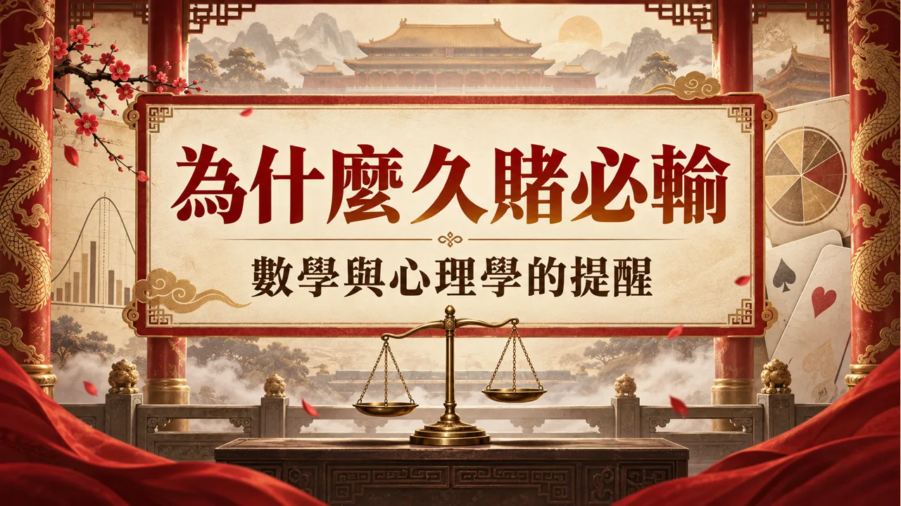揭秘線上娛樂城：為何「久賭必輸」是數學與心理學的必然？| 立即注冊享遊戲樂趣